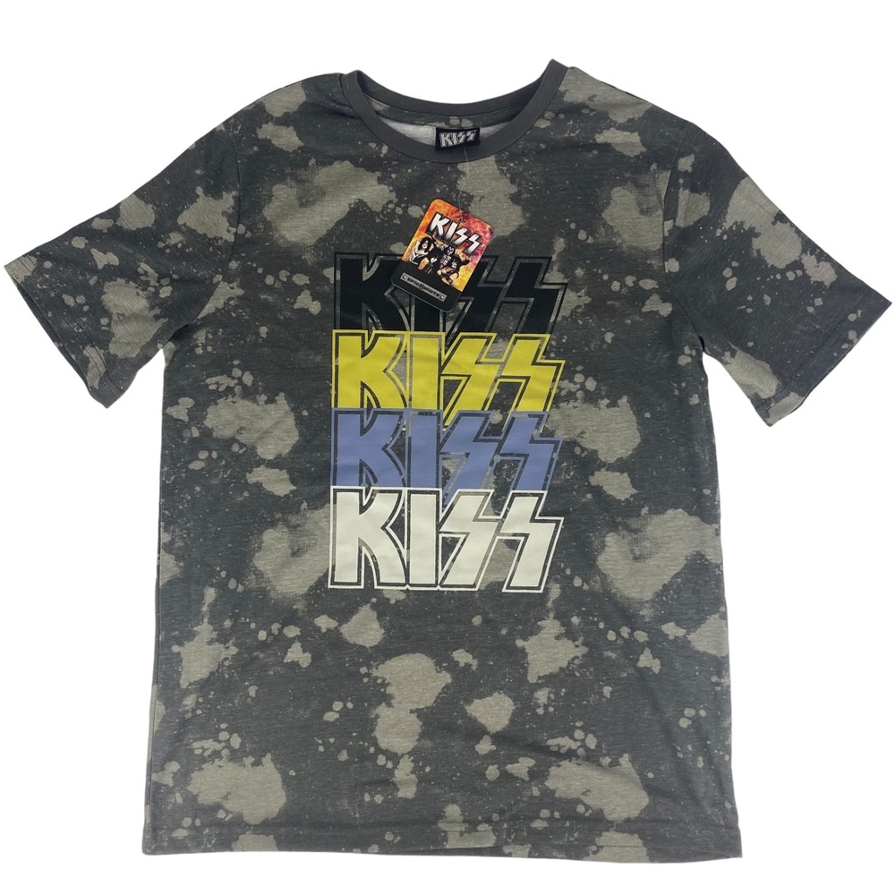 NWT Youth KISS Band Short Sleeve Tee - Size XL (14-16)